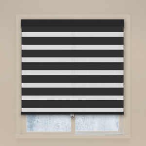 ستائر ذكية أفقية، ستائر دوارة سلكية تعمل بالبطارية، ستائر قماشية مزدوجة الطبقات معتمة بالكامل، متوافقة مع أليكسا، للمكاتب وغرف النوم، قابلة للتخصيص - Product Image 2