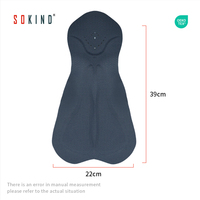 Shorts de cyclisme rembourrés Sokind haute performance pour hommes adultes, antibactériens, en chamois écologique, respirants, séchage rapide, Spandex/Nylon