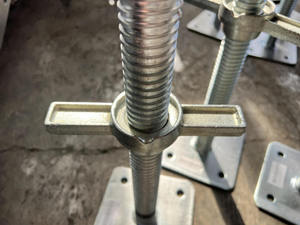 Hrt giá thấp mạ kẽm giàn giáo <span class=keywords><strong>Jack</strong></span> và cơ sở điều chỉnh U <span class=keywords><strong>Jack</strong></span> rỗng vít <span class=keywords><strong>Jack</strong></span> cơ sở cho xây dựng - Product Image 5