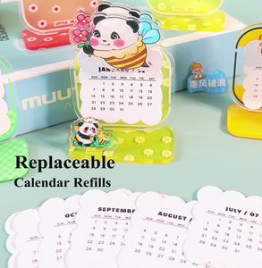 Tùy Chỉnh Dễ Thương <span class=keywords><strong>Acrylic</strong></span> <span class=keywords><strong>2025</strong></span> Mini Bàn Lịch Nhỏ Hàng Tháng Máy Tính Để Bàn Thường vụ Lịch Nạp Cho Trẻ Em Trường Nhà Lớp Học Trang Trí Nội Thất - Product Image 2