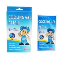 ขายร้อนที่มีประสิทธิภาพไข้ลด Hydrogel Cooling GEL Patch สำหรับเด็ก