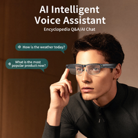 Gafas Inteligentes con IA, Cámara de 8MP, Grabación Antivibración de 1200P, Traducciones en Tiempo Real, Reconocimiento de Objetos, Asistente de Voz, Micrófonos Duales, Wi-Fi