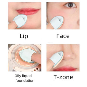 Finger Air Cushion Mini Puff Waterdrop Fingertip Sponge for Concealer Detail Makeup and Setting - Product Image 4