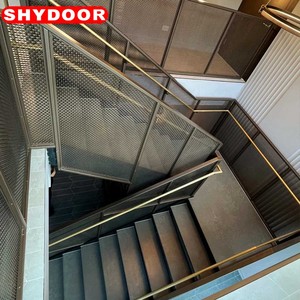 Rampe d'escalier en <span class=keywords><strong>acier</strong></span> inoxydable 304 pour intérieur et extérieur - Design moderne, robuste, résistant à la rouille, à la corrosion et aux intempéries - Product Image 3
