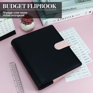 Organiseur de budget en cuir PU de qualité supérieure avec enveloppes pour espèces, idéal pour la gestion <span class=keywords><strong>des</strong></span> finances personnelles et l'<span class=keywords><strong>organisation</strong></span> quotidienne - Product Image 2