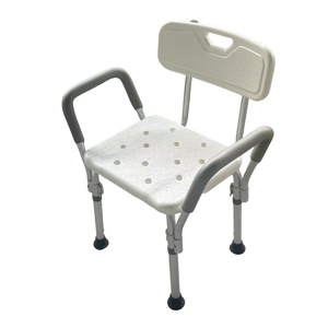 Cómodo asiento acolchado, silla de <span class=keywords><strong>ducha</strong></span> <span class=keywords><strong>para</strong></span> ancianos con agujeros de seguridad, Ayuda de baño <span class=keywords><strong>para</strong></span> <span class=keywords><strong>personas</strong></span> <span class=keywords><strong>mayores</strong></span> <span class=keywords><strong>para</strong></span> uso en el baño - Product Image 2