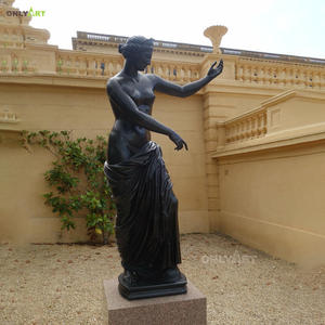 Statue de Vénus de Milo <span class=keywords><strong>nue</strong></span> en bronze de haute qualité, déesse Aphrodite, torse, décorations d'intérieur - Product Image 2