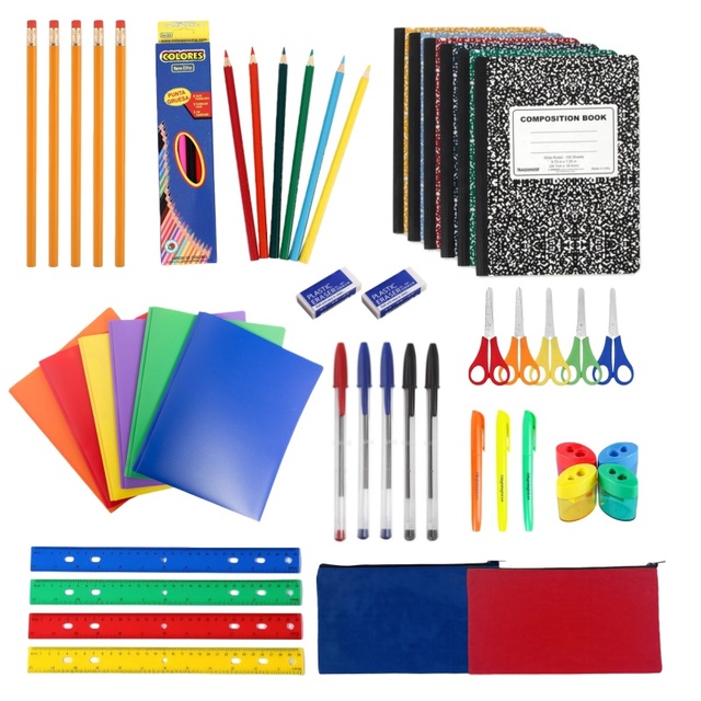 Student and Office Stationery Set Backpack Kit All-in-one Office Stationery School and Office Supply Bulk Sale