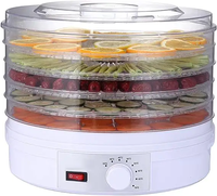 OEM 245W maison professionnelle 5pcs empilable niveau AS plateau séchoir alimentaire machine santé commercial déshydrateur alimentaire