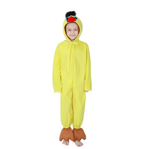 Costume d'halloween à manches longues pour enfants, jaune et blanc, déguisement de déguisement de <span class=keywords><strong>canard</strong></span> de carnaval ample pour enfants et unisexe - Product Image 4