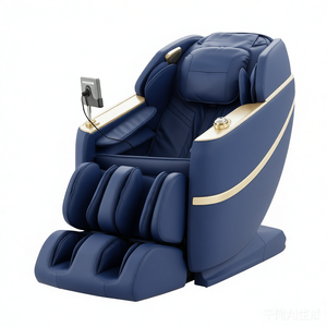 Silla de Masaje Shiatsu Inteligente de Cuerpo Completo 4D Eléctrica Automática de Alta Calidad Super Deluxe con Riel SL - Product Image 4