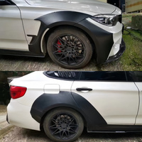 Pour BMW Série 3 GT F34/Série 3 F30 LB Style Large Corps Aile Diffuseur Latéral Pare-chocs Avant et Arrière Kit Carrosserie et Capot