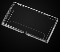 Étui de protection transparent en plastique souple TPU pour manettes Joy-Con OLED