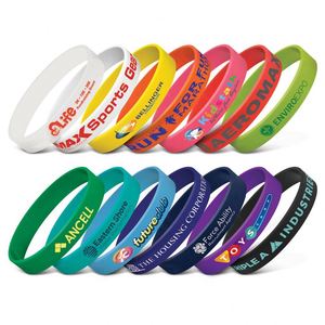 Pulseras de Silicona Reflectantes QM 202*12*2mm, Ecológicas y Personalizadas con Logotipo Grabado para Regalos Promocionales - Product Image 1
