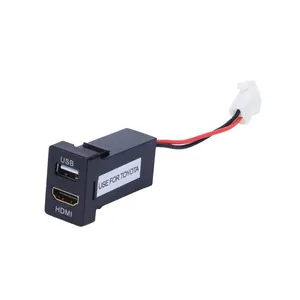 Werbe steckdose 2 Port Dual USB Auto ladegerät 12V Mit Steckdose Auto ladegerät für Auto