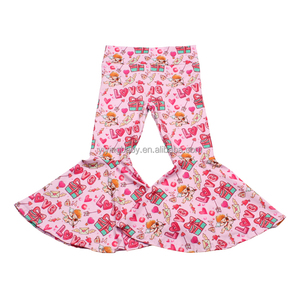 <span class=keywords><strong>Leggings</strong></span> <span class=keywords><strong>a</strong></span> Zampa d'Elefante per Bambine YiYing, Pantaloni <span class=keywords><strong>a</strong></span> Vita Alta, Pantaloni da Danza Casual, Pantaloni Elasticizzati Stampati Stile Hippie per Bambini 3M-12 Anni - Product Image 3