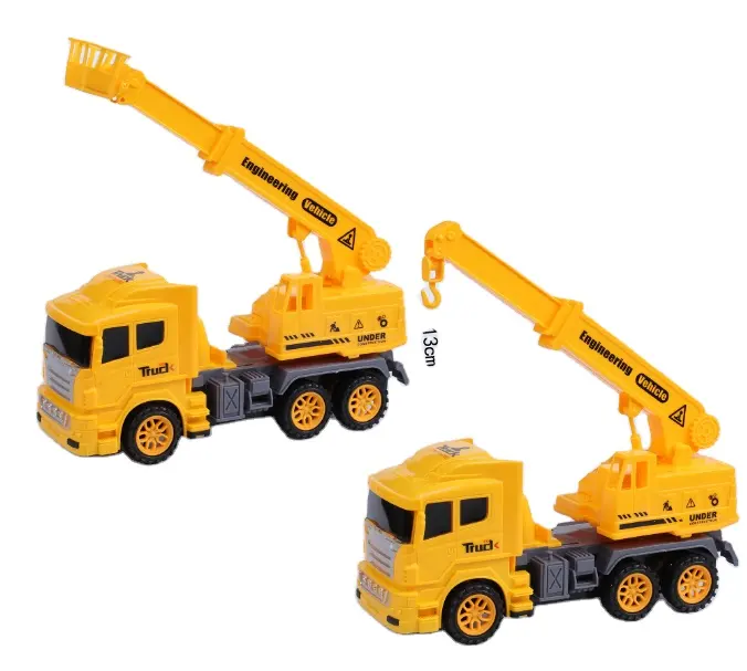 Kindergarten Institution Education Toys Children's Construction Site Excavator Dumper Return Engineering Vehicle Set