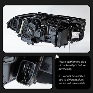 Ensemble <span class=keywords><strong>de</strong></span> projecteurs LED DRL à double couleur commutable 540i g30 pour phares avant <span class=keywords><strong>de</strong></span> <span class=keywords><strong>la</strong></span> série 5 G30 540i 2018-<span class=keywords><strong>2020</strong></span>, adaptable à toutes les versions. - Product Image 5