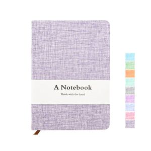 A6 Paper Planner Hardcover Customizable Composition 80 <b>Leaves</b> Journal PU Notebook for Girls - Product Image 2