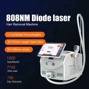 Oem Ice Laser Removal Machine Permanent Diode Laser Hair Removal Professional 808nm Diode Laser Hair Removal Machine Price
