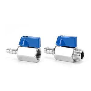 Tengfeng miniqf 304 thép không gỉ bên trong bên ngoài ren <span class=keywords><strong>mini</strong></span> bóng van đôi bên ngoài chủ đề nhỏ hình cầu van - Product Image 4