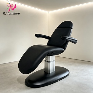 Electric Cosmetic Beauty Chair 3 Motors <b>Adjustable</b> Aesthetic Treatment Chair Spa Facial Tattoo Chair Medical Examination Chair - Product Image 1