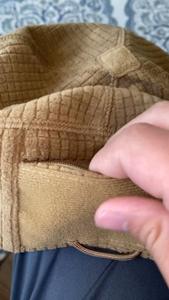 Bonnet d'hiver pour homme de haute qualité, personnalisé avec broderie 3D, motif nœuds doux et revers en tissu tissé - Product Image 6