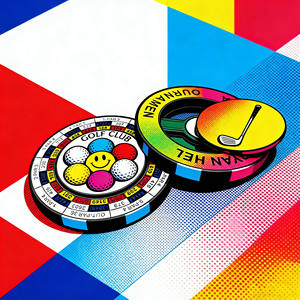 Marqueurs de balle de golf personnalisés avec motifs variés, fabriqués sur mesure en usine en Chine, accessoires de poker en forme de jeton - Product Image 4