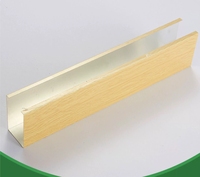 Baffle en alliage d'aluminium haute résistance pour plafonds métalliques, ignifuge, classe A, installation suspendue