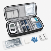 Boîte de rangement personnalisée pour flacons de peptides EVA, boîte de protection isotherme avec insert en mousse pour emballage en gros, logo