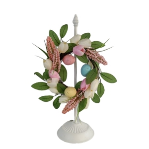 <span class=keywords><strong>Flores</strong></span> Artificiales Realistas Senamsine Natural Touch, Decoración de Primavera con Conejitos de Plástico y Huevos de Pascua para Decoración - Product Image 5
