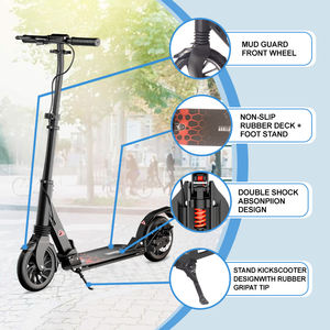 Anluosen E9, patinete eléctrico exclusivo ligero Citycoco para adultos para niños, doble seguro, diseño plegable, patinete para pies - Product Image 6