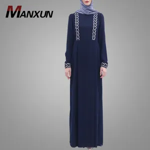 Manxun Donne Abaya Turchia di Alta Qualità di Moda A Buon Mercato Dubai Abaya Abbigliamento Islamico All'ingrosso