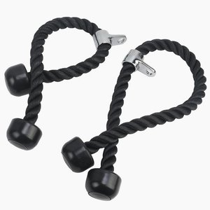 Barra de Tracción de Nylon Negra para Entrenamiento Físico, Accesorio para Gimnasio y Ejercicio en Casa - Product Image 2