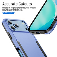 Coque de téléphone robuste double couche TPU+PC antichoc pour iPhone 18 Pro/18 Pro Max, vente en gros OEM/ODM, nouvelle collection