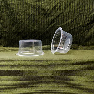 Loge personnalisée 71mm-70ml 2.5oz Mini tasse à sauce jetable en plastique PP Récipient transparent pour gelée - Product Image 6