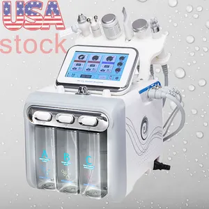 6 In 1 H2O2 Small Bubble Water Oxygen Aqua Facial Machine For Skin Rejuvenation
