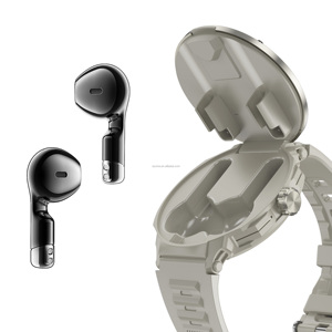 New Smart Call Watch Full Touch 128MB Magnetic Charge U-D13 5-in-1 <b>Wireless</b> <b>Charging</b> <b>Case</b> Charges Earphones Smart Watch Mobile P - Product Image 3
