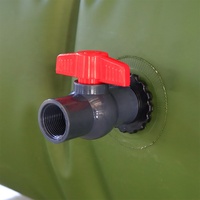 Réservoir pliable de stockage d'eau, en PVC, Flexible, pour Camping-car