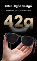 Gafas Inteligentes 1300w de 2.ª Generación, Gafas Multifuncionales con Cámara HD Integrada, Audio Inalámbrico, Chat Multilingüe, Gafas Meta para Exteriores
