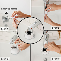 Filtre de baignoire domestique à 8 étages charbon actif élimination du chlore baignoire douche filtre à eau