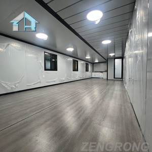40ft Modernes Erweiterbares Vorgefertigtes Containerhaus Faltbares Tragbares Tiny Home 3-5 Schlafzimmer Villa Büro Badezimmer - Product Image 5