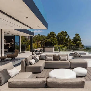 مشروع فيلا فاخرة حديثة خفيفة مشروع نادي فندق شقة غرفة معيشة مجموعة كاملة من الأثاث المخصص - Product Image 2