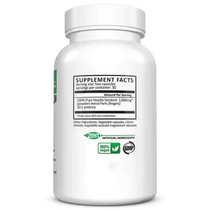 Cápsulas de <span class=keywords><strong>Hoodia</strong></span> Gordonii, píldoras supresoras del apetito veganas naturales de etiqueta privada, cápsulas quemadoras de grasa 20:1, cápsulas para perder peso - Product Image 3