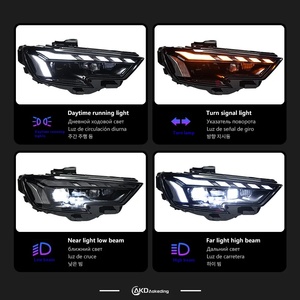 Faros Delanteros LED de Alta Calidad de 36 W A3 13-20 8V RS3/RS5 con Lentes LED, Luces de Circulación Diurna Blancas con Intermitentes para 12 V o 24 V, LED de 12 V - Product Image 2