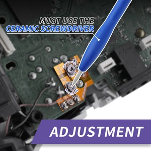 Kit de réparation personnalisé EXtremeRate pour manette PS5 : carte de circuit régulateur de joystick, fixation Drifix pour correction du dérive des joysticks analogiques - Product Image 6