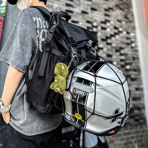 Sac à dos tendance pour ordinateur portable, idéal pour l'école, le cyclisme, les activités de plein air, le sport, le sacoche pour casque de moto et de vélo - Product Image 5
