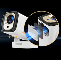Projecteur Mini HY260 Pro 1080P avec Prise en Charge 4K, Android 14, Auto Focus, LCD 200 ANSI Lumens - Vente en Gros Usine