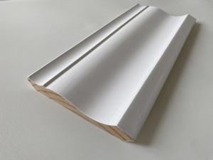 Moulures de plafond en pin à joint en do, de conception nouvelle, blanches et apprêtées - Product Image 2