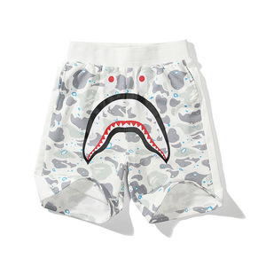 25ème marque japonaise tendance, best-seller transfrontalier, sweat à cordon unisexe en pur coton, motif camouflage bouche de <span class=keywords><strong>requin</strong></span> et tête de singe, style Hip Hop - Product Image 5